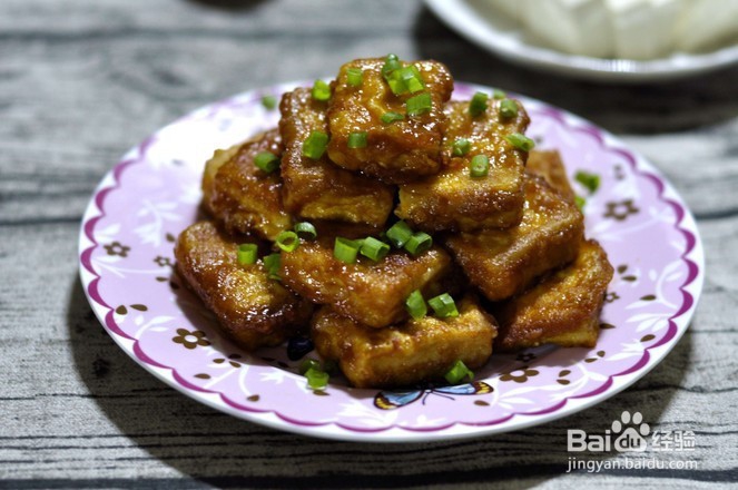 非常好吃的家常味的鸡蛋炒豆腐