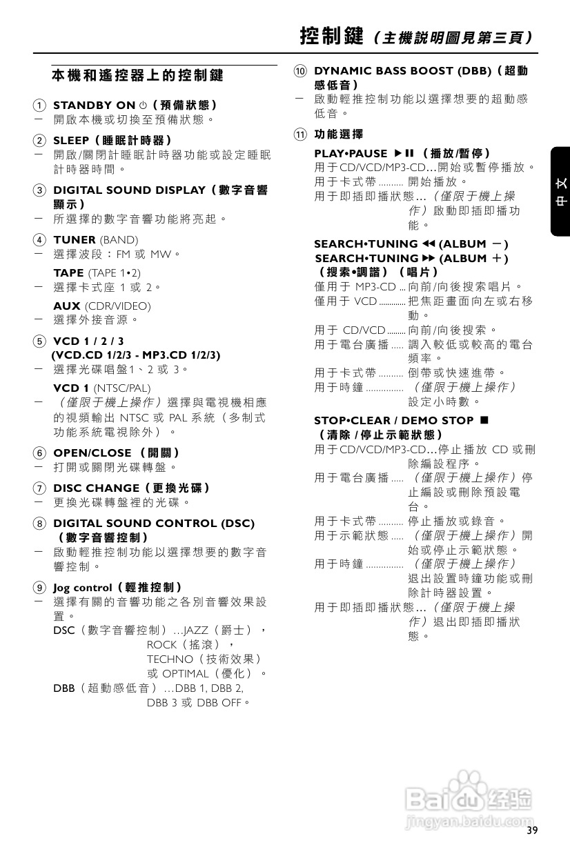 飞利浦 FW-V330音响使用说明书:[1]
