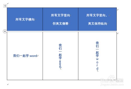 Word竖排文字时让数字和英文也纵向显示 百度经验