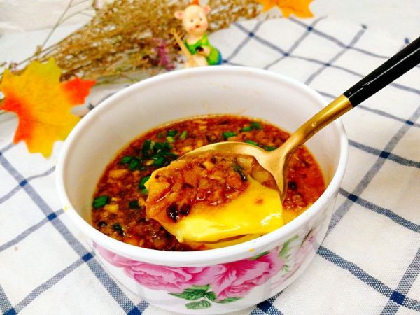 香菇肉末鸡蛋羹+#柏翠辅食节-营养佐餐#