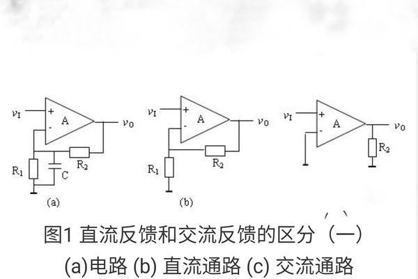 模拟电路中如何判定交流还是直流反馈