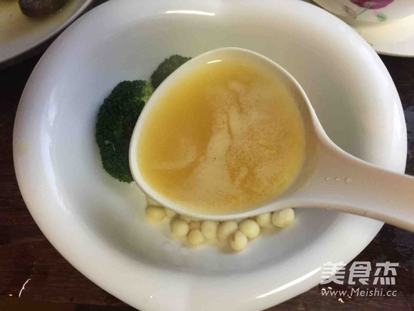 金汤西兰花海参