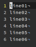 Vim 光标的基本移动方法