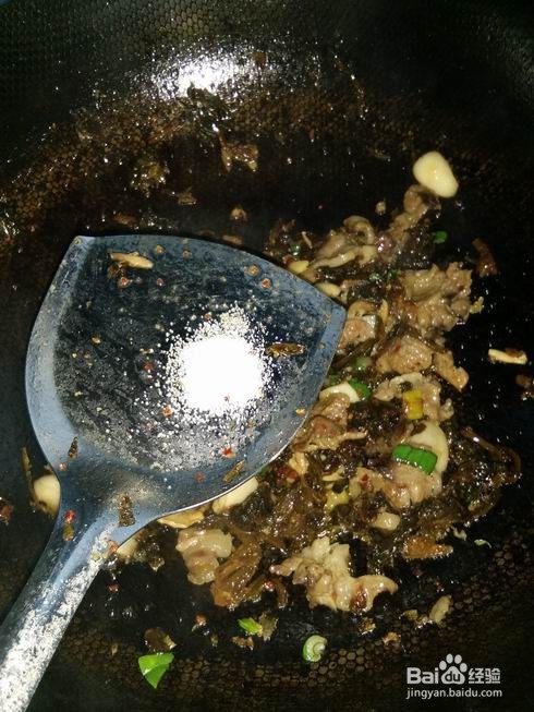 农家梅菜小炒肉