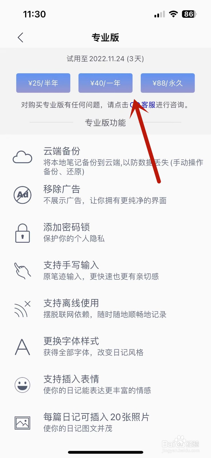 随手写app可以充值会员吗