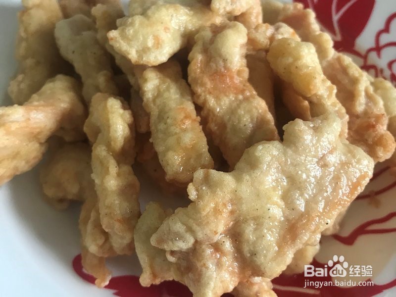 糖醋里脊（鸡肉版）