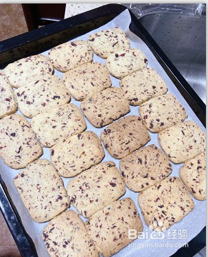 蔓越莓饼干小美版的做法