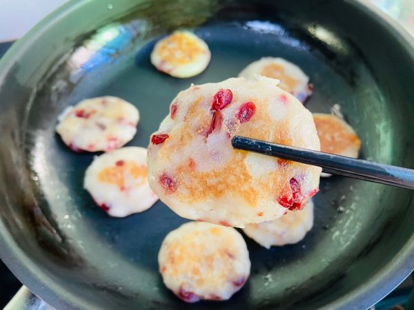 蔓越莓山药小饼