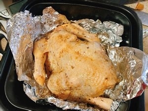 如何制作脆皮蒜香烤鸡