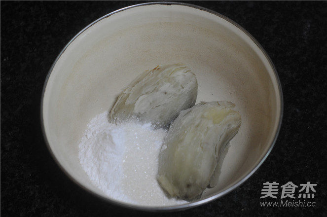 黑芝麻红薯糯米果子