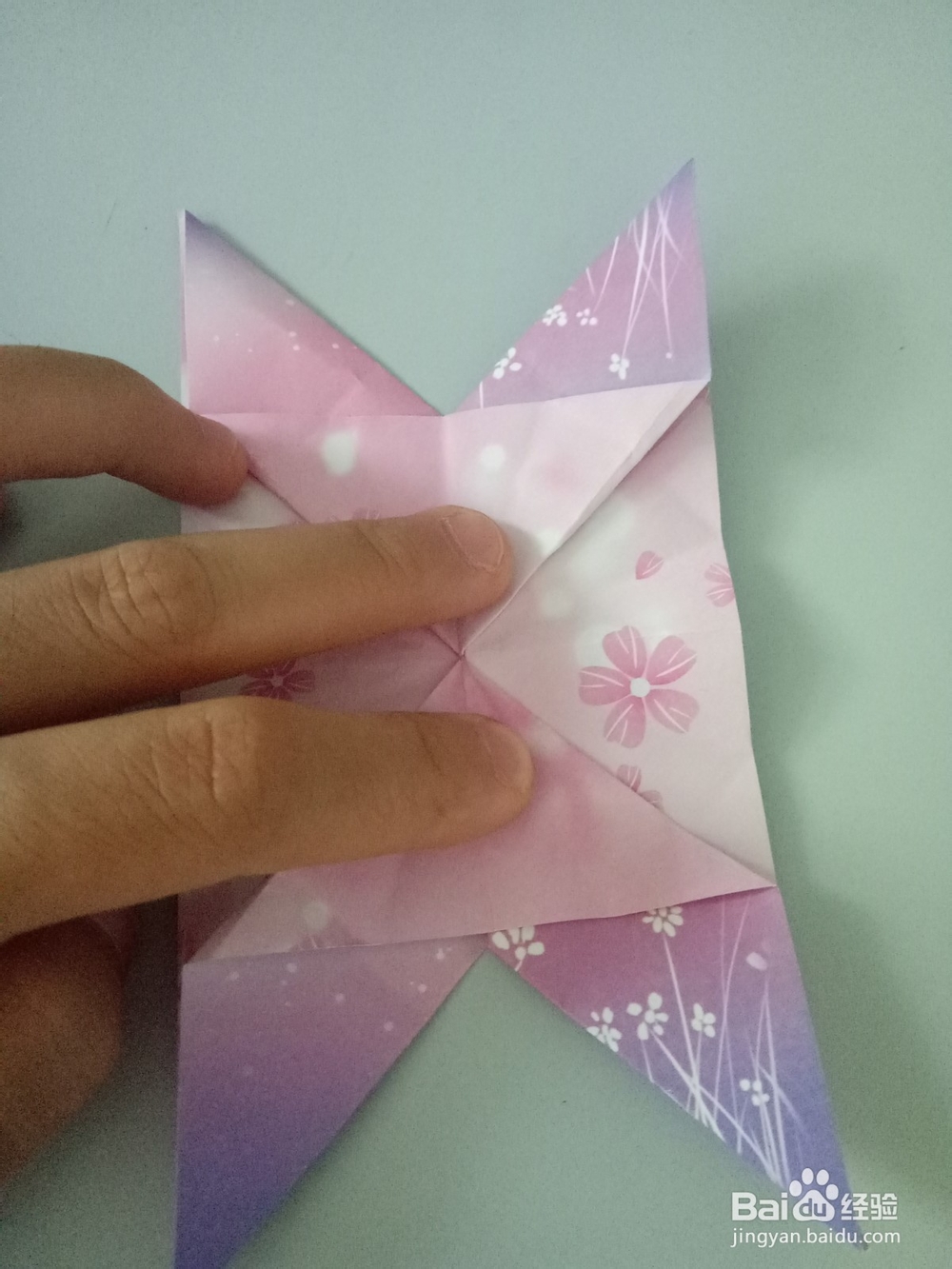 乌篷船的折纸方法