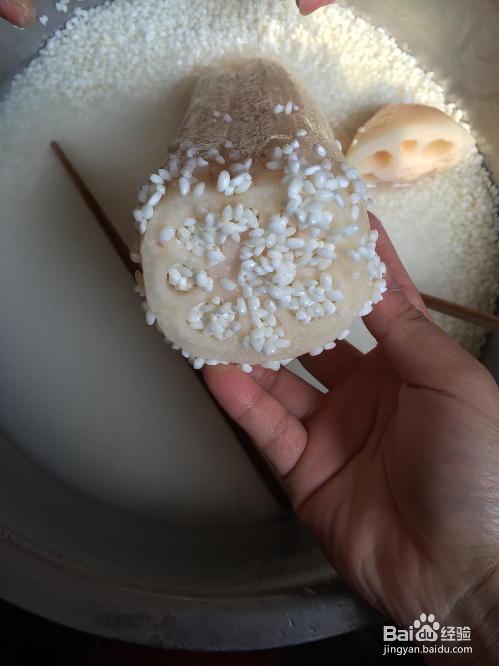 一学就会的桂花糯米藕