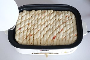 生煎剁椒花卷的做法