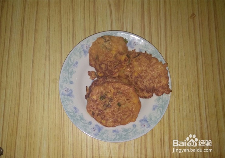 富有个性的方便面煎饼