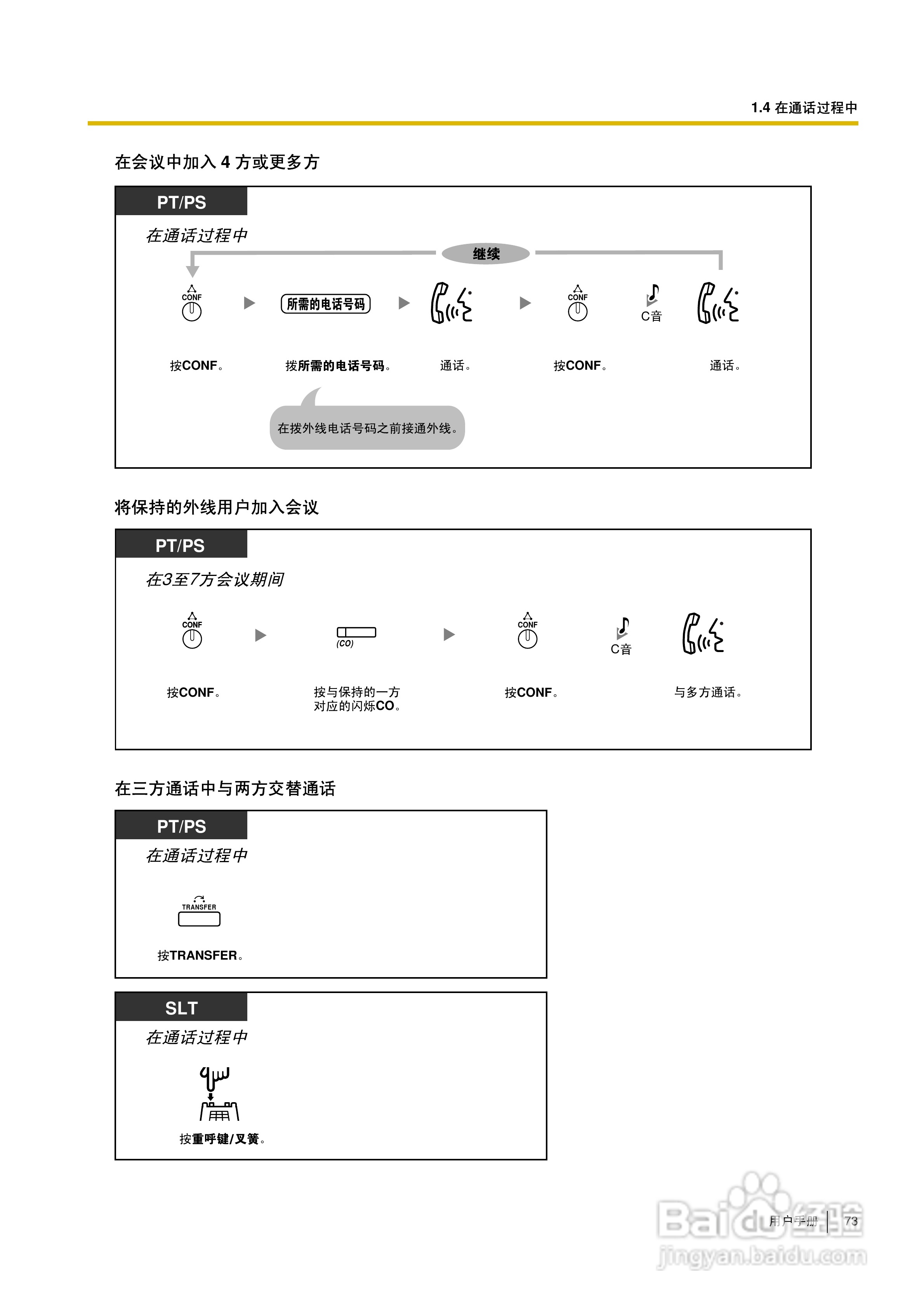Panasonic KX-TDA30/TDA100/TDA200/TDA600电话交换机:[8]