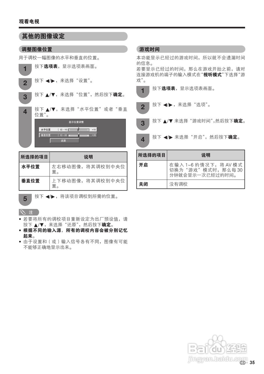 夏普LCD-40Z660A液晶彩电使用说明书:[4]