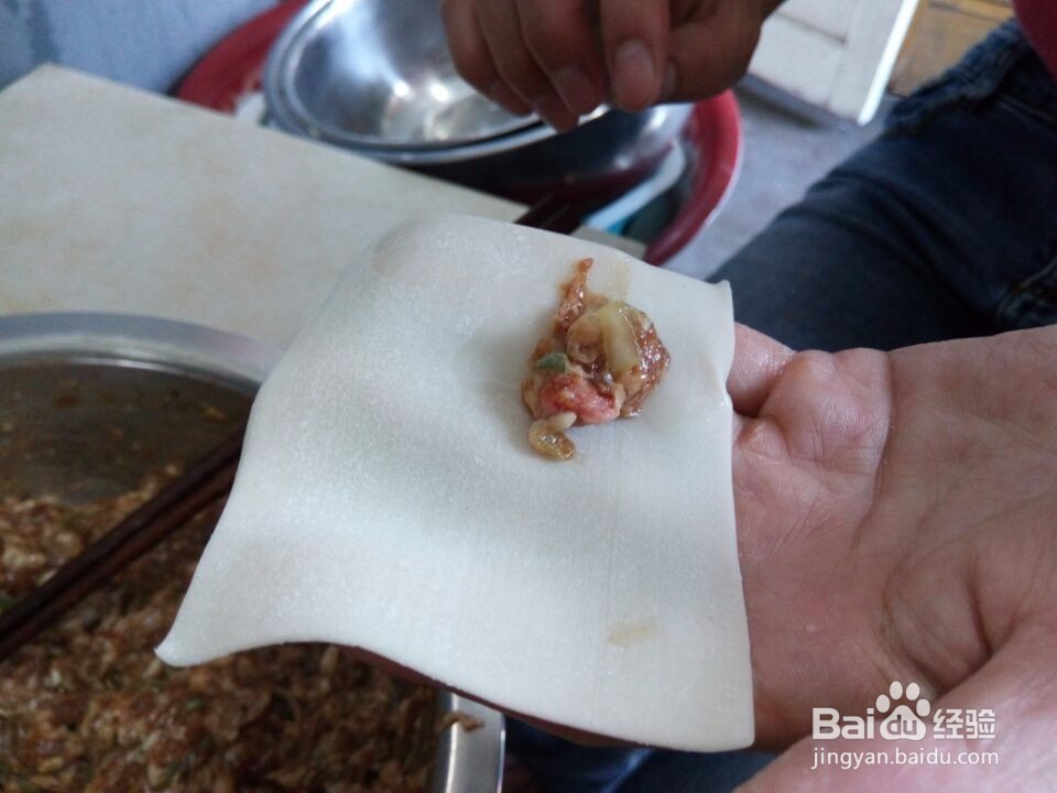 馄饨怎么包才好看又好吃