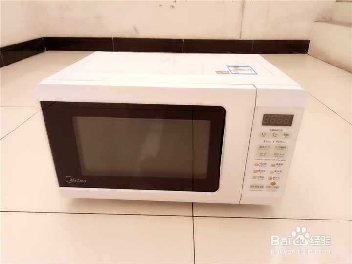 美的(Midea)EM720KG1-PW微波炉开箱晒物