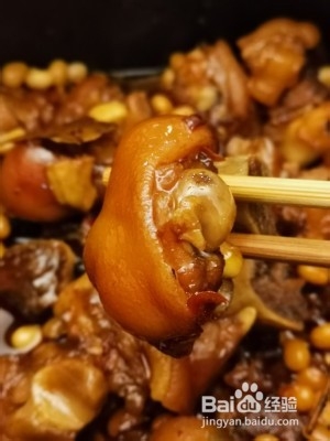黄酒焖猪蹄怎么做