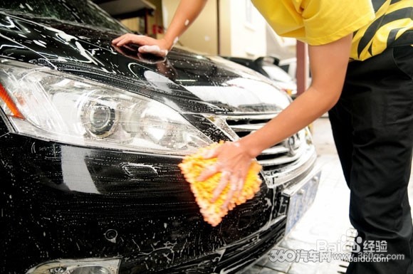 汽车美容镀晶施工流程