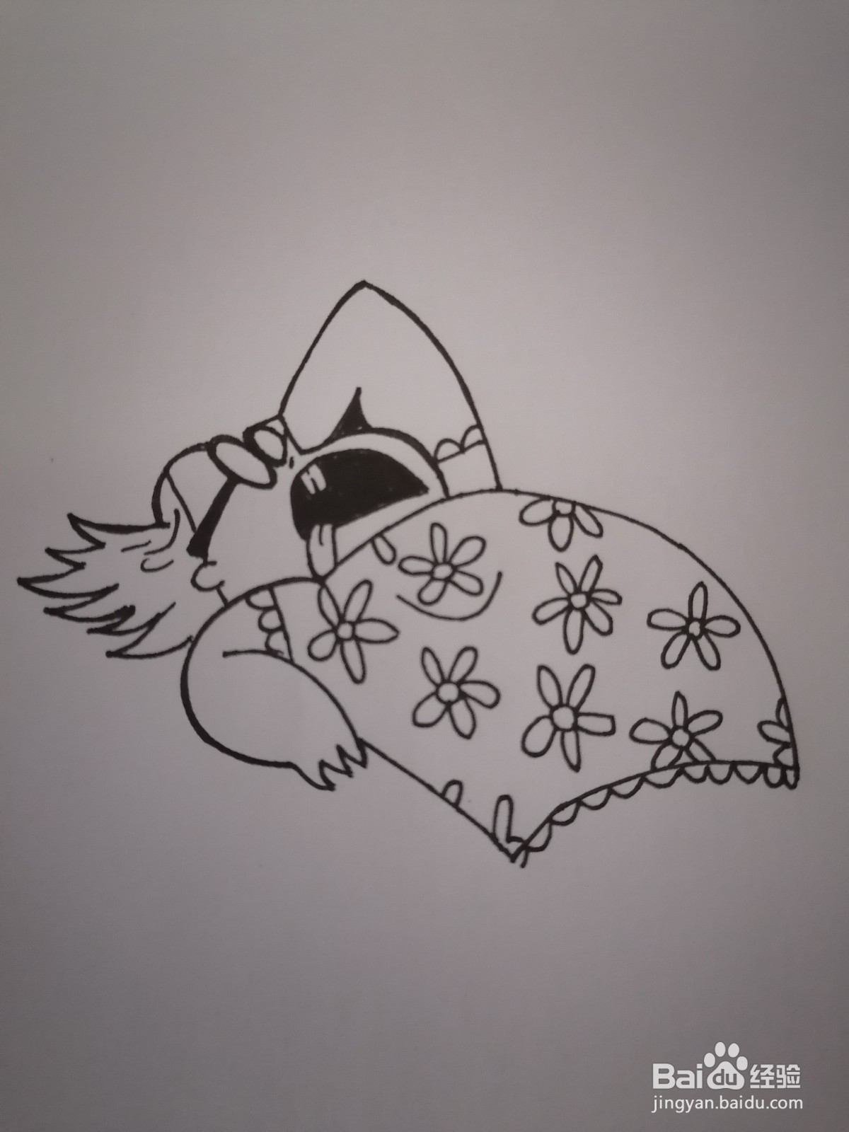 中暑的玛丽怎么画