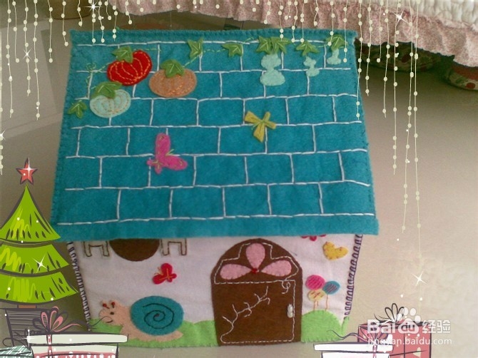 自制不织布储物盒