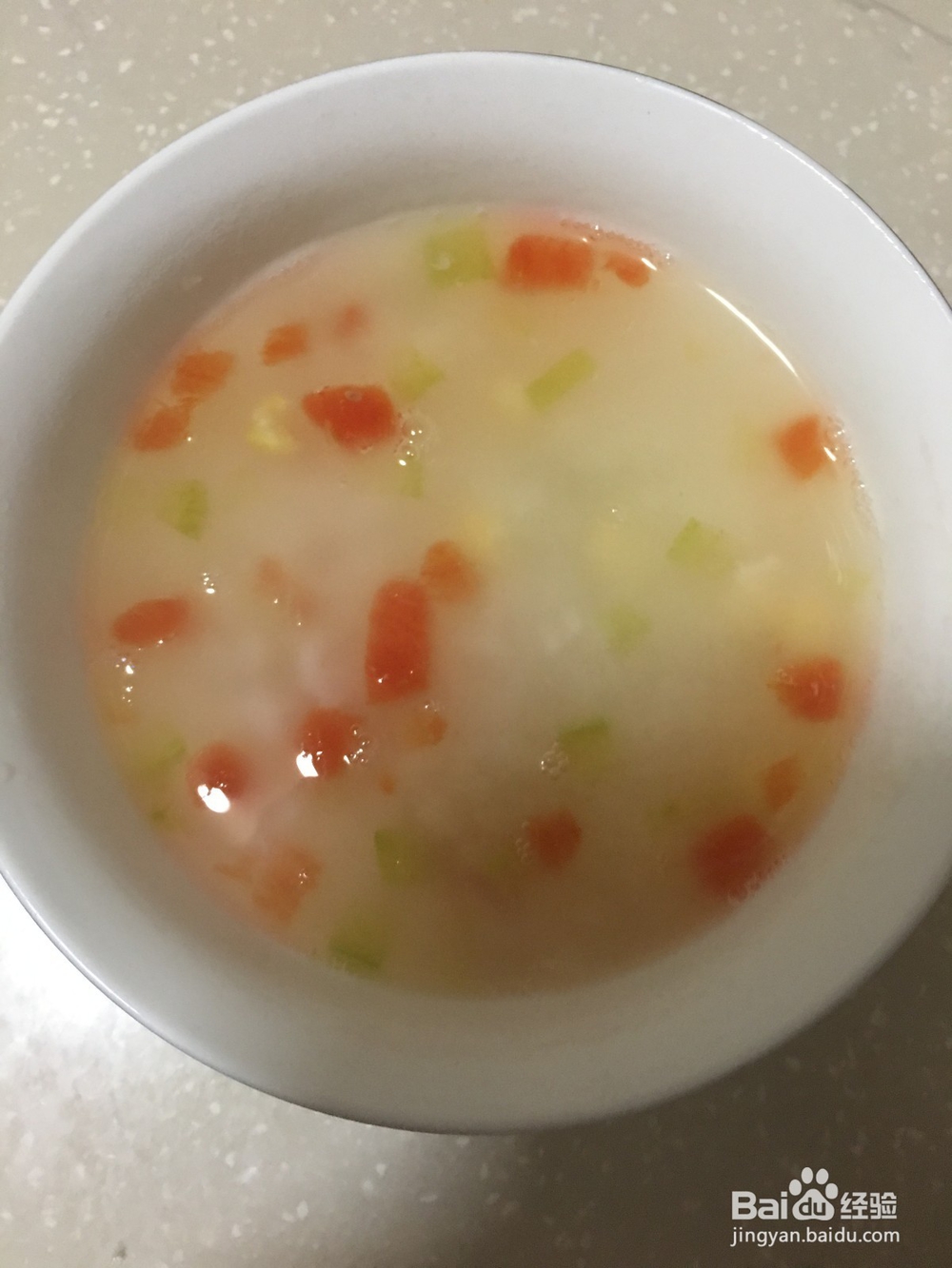 五彩缤纷西瓜粥