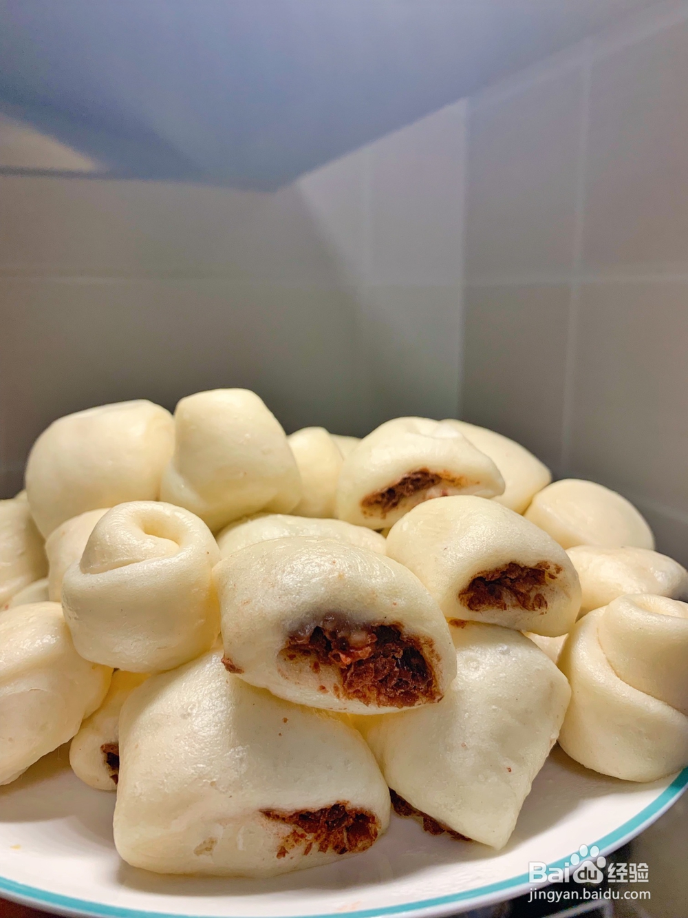 做出入味的红豆馒头卷