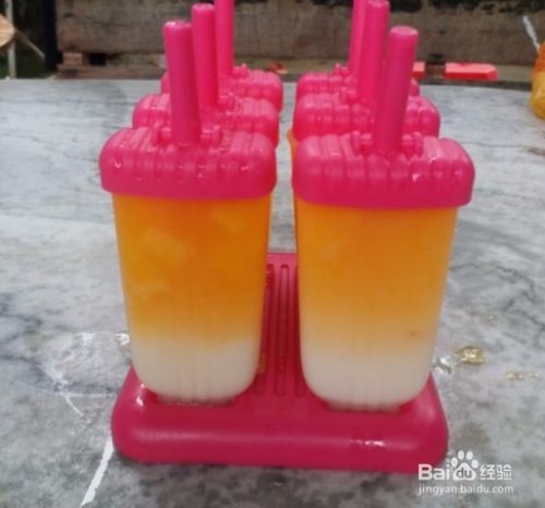 在家怎么做冰棍冰棒，水果果汁冰棍最简单的做法