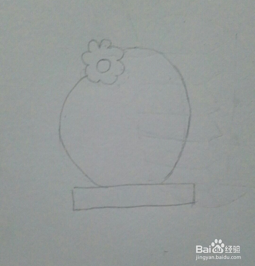 仙人掌的简笔画法