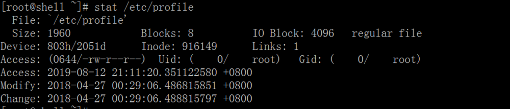linux常用命令(十)