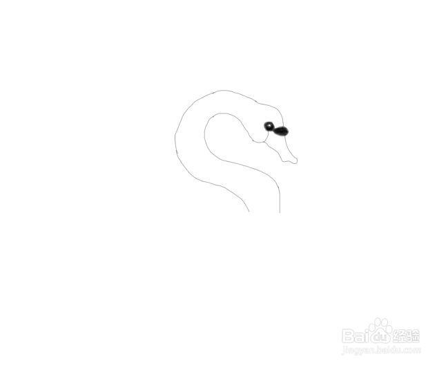 简笔画鹅是怎么画的
