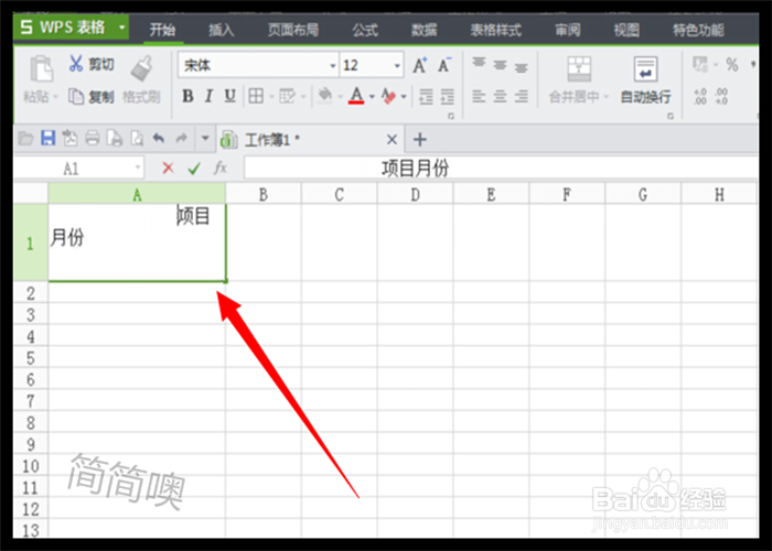 Excel中怎样绘制斜线表头?