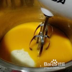 炼奶戚风蛋糕的做法
