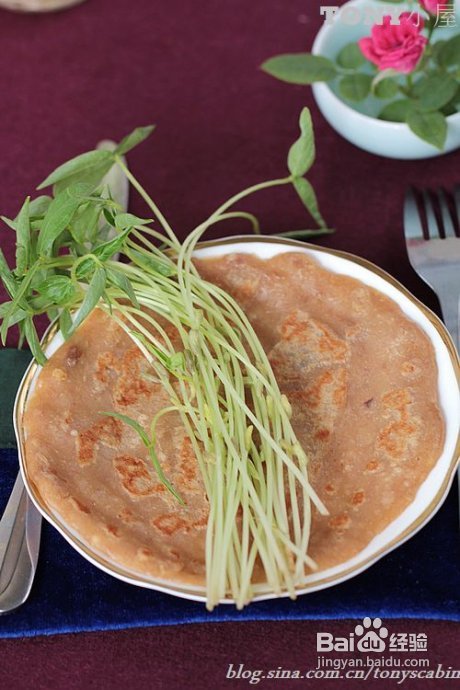 煮夫精心打造的第一款原创的红枣蜂蜜煎饼