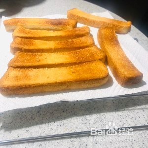 外酥内软的浓香土司片