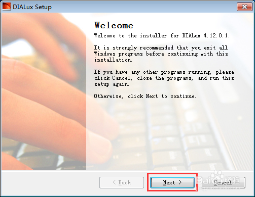 下载安装照明设计软件DIALux 4.12 照度计算软件