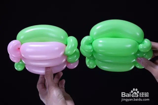 魔术长条气球教程(第19期)——乌龟