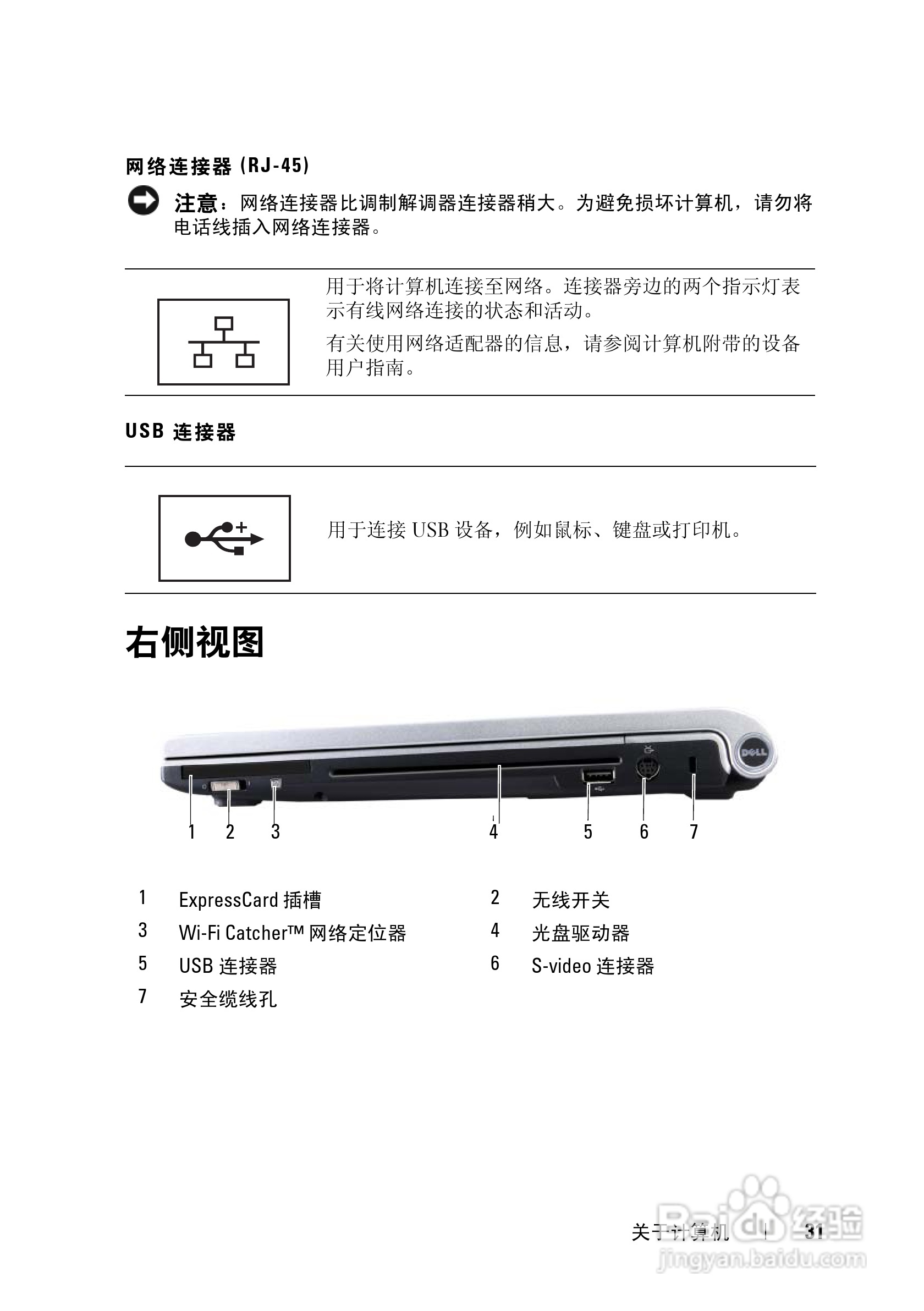 DELL戴尔XPS M1530笔记本电脑使用说明书:[4]