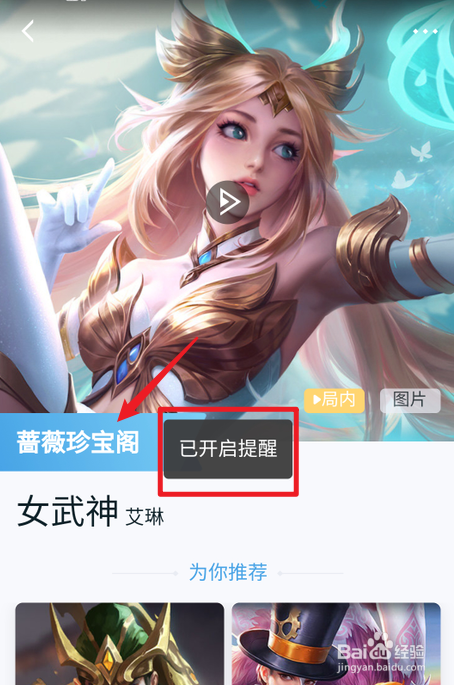 王者荣耀艾琳女武神皮肤在哪里可以购买到？