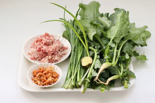 萝卜樱海米蒸饺