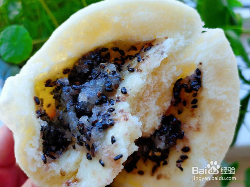 黑芝麻糖三角的做法