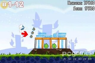 《愤怒的小鸟》全图文攻略【第一关】