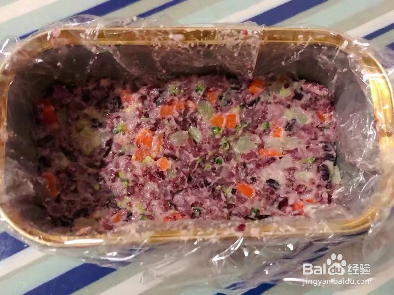 午餐肉时蔬双米堡的做法