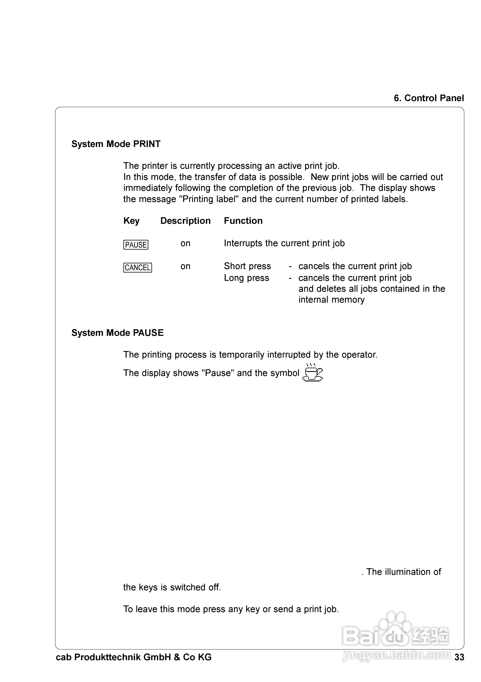 cab A8300打印机使用说明书:[4]