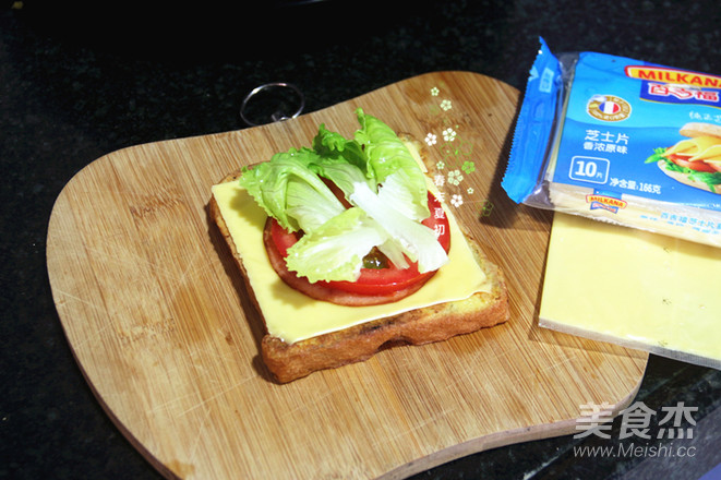 芝士黑芝麻三明治