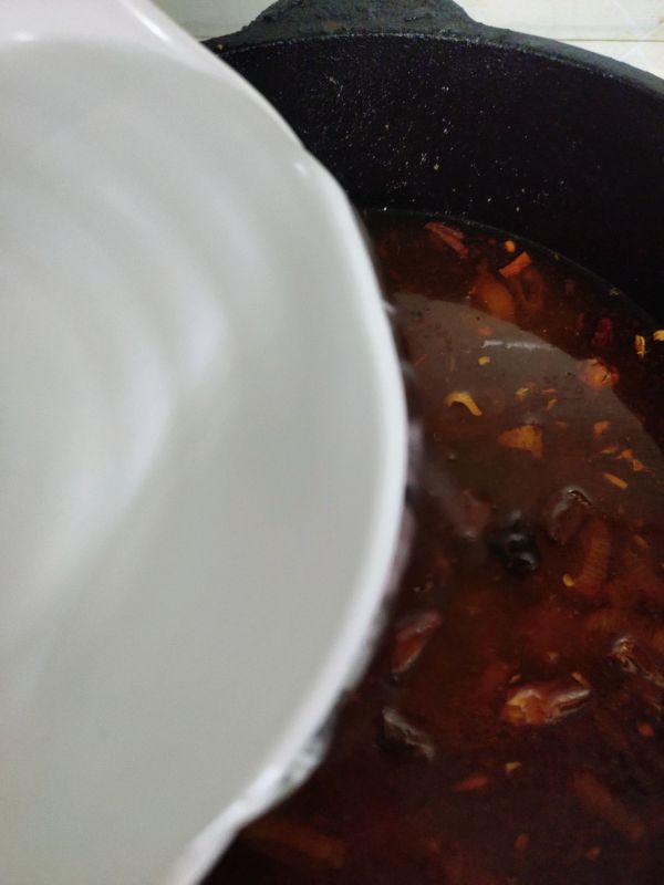 香辣鸭血豆腐锅