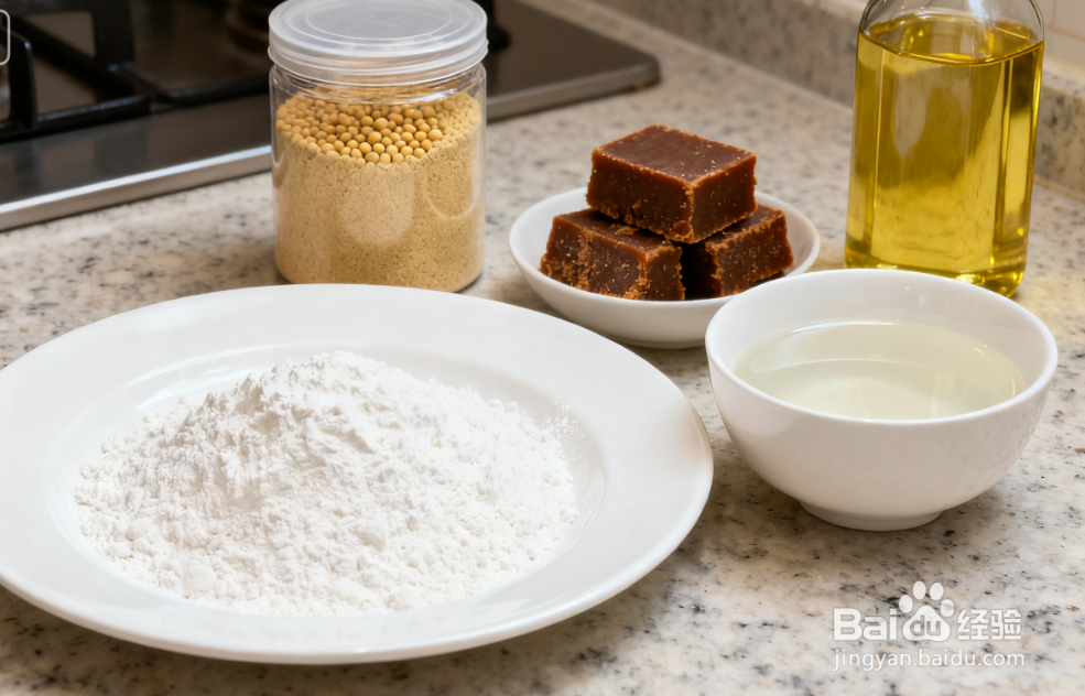 红糖糍粑的做法:外脆里糯,蘸料香甜,零失败