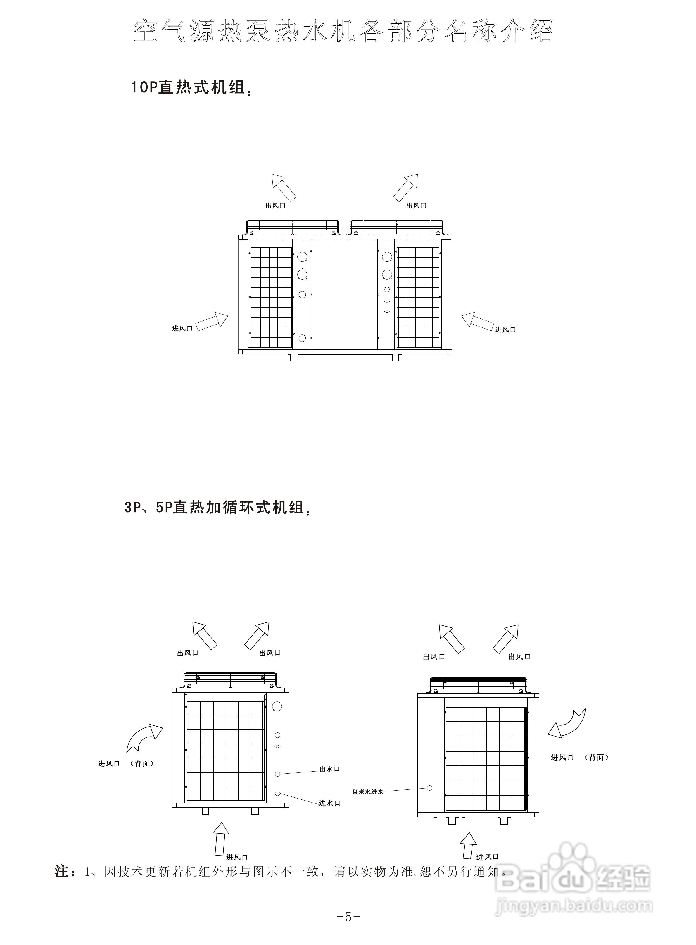 志高KRS-X16.5F6/P空气源热泵热水机安装使用说明书:[1]