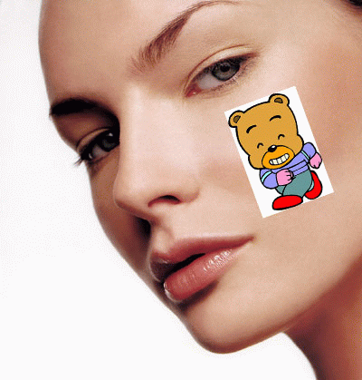 PHOTOSHOP打造美女性感纹身